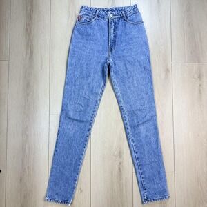 Vintage Bongo Jeans by‎ Gene Montesano USA Women's 5 High Rise Tapered 80s 90s